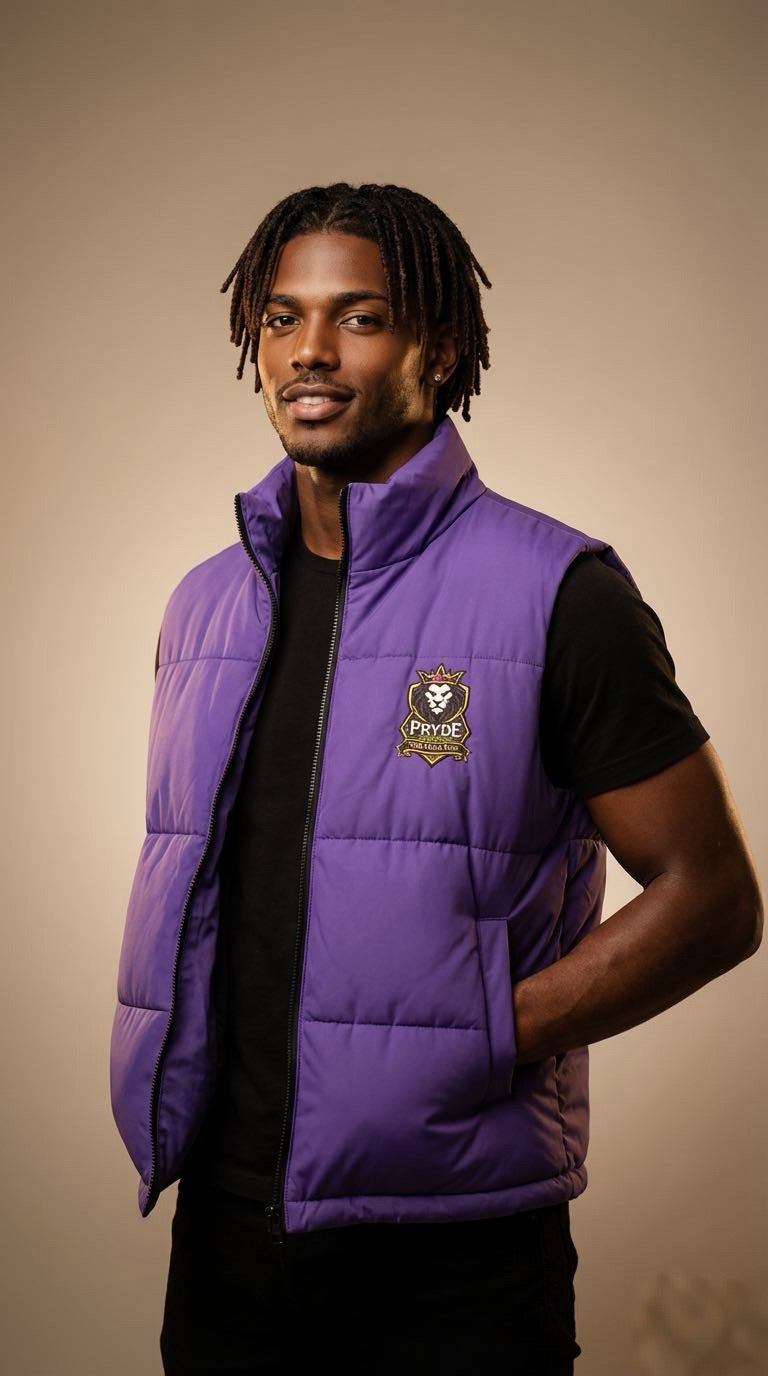 PRYDE Unisex Gilet Purple