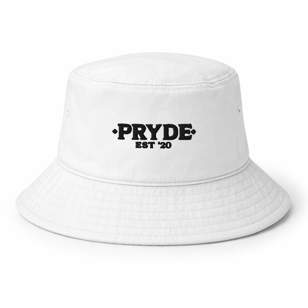 PRYDE Organic Cotton Bucket Hat