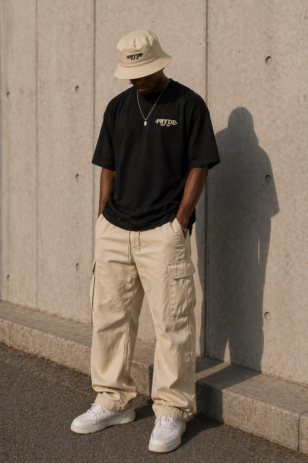 PRYDE Organic Cotton Bucket Hat