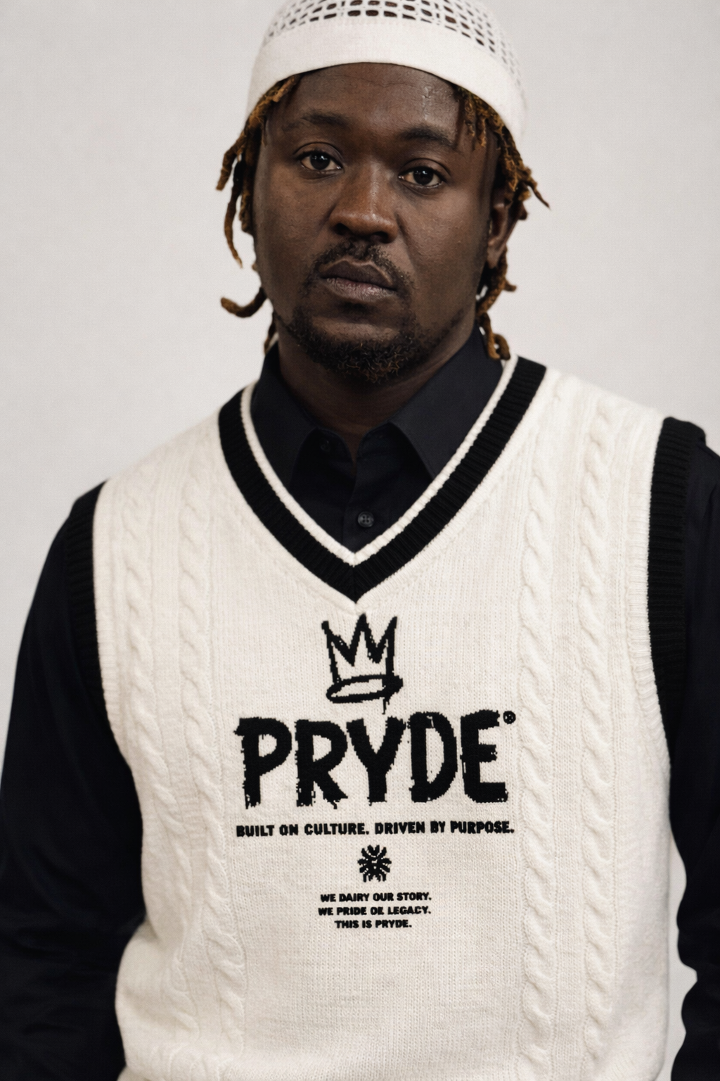 PRYDE Premium Knit V-neck vest