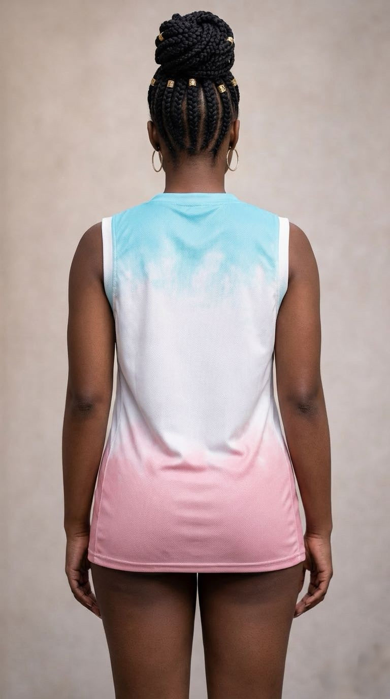PRYDE Recycled unisex basketball jersey