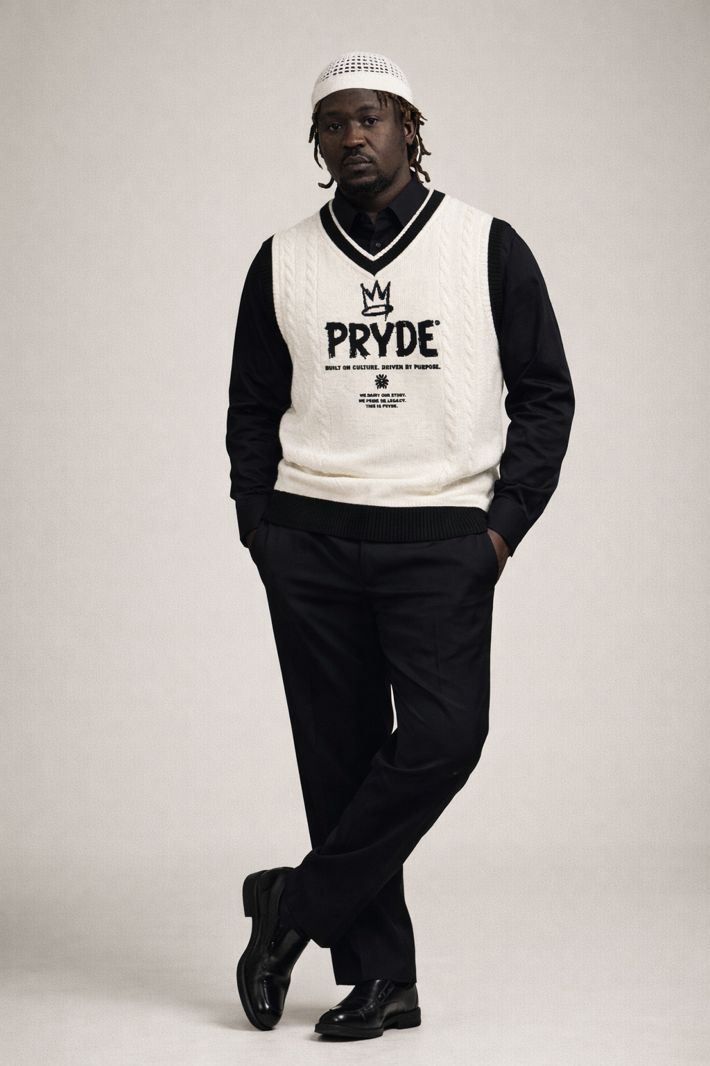PRYDE Premium Knit V-neck vest