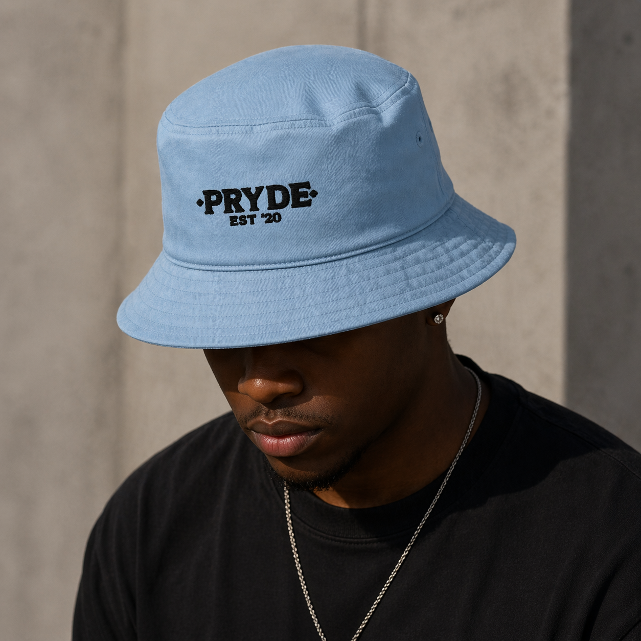 PRYDE Organic Cotton Bucket Hat