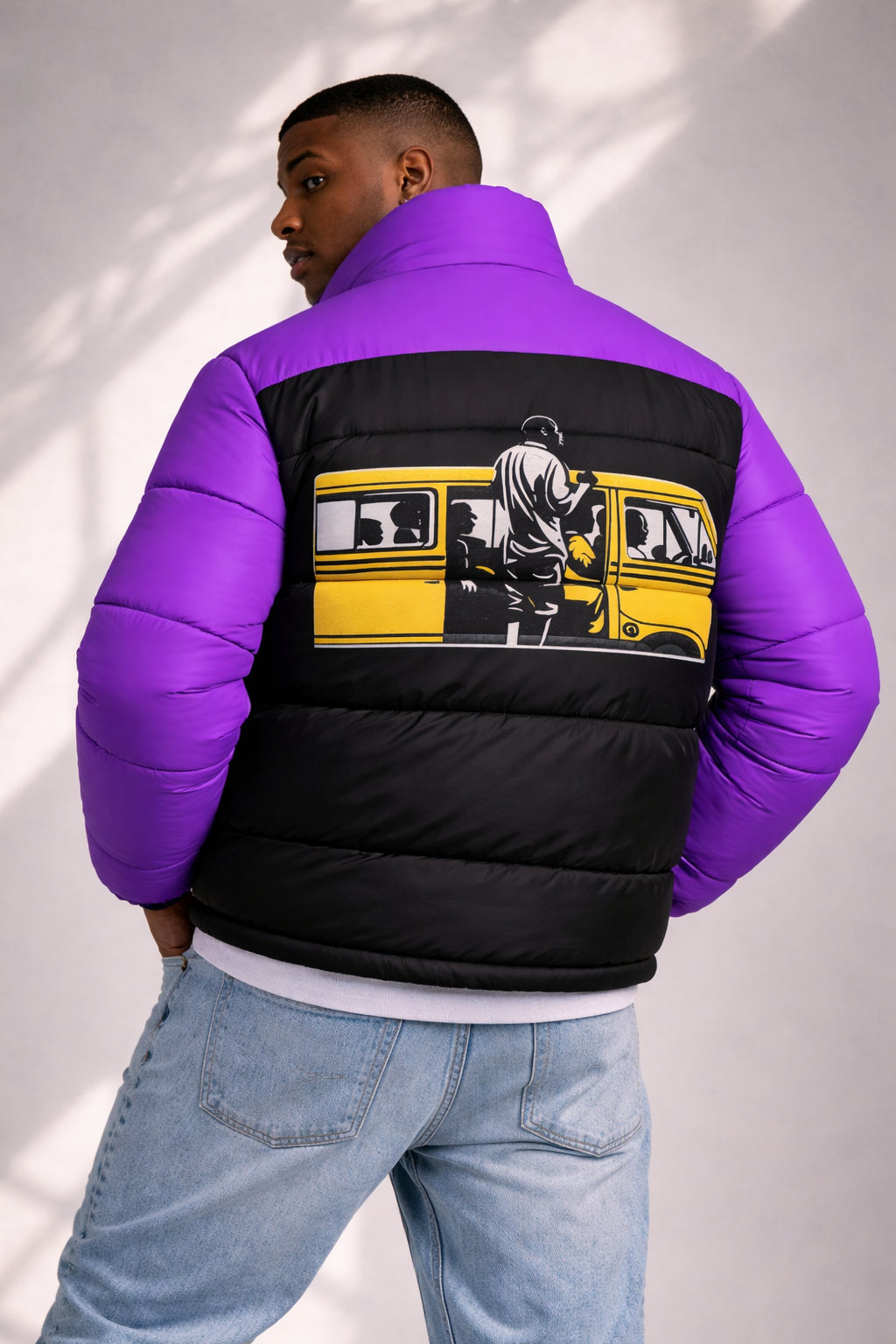 PRYDE Gidi Mens Puffer Jacket