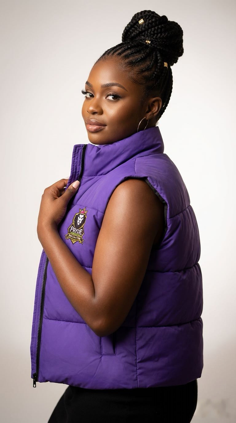 PRYDE Unisex Gilet Purple