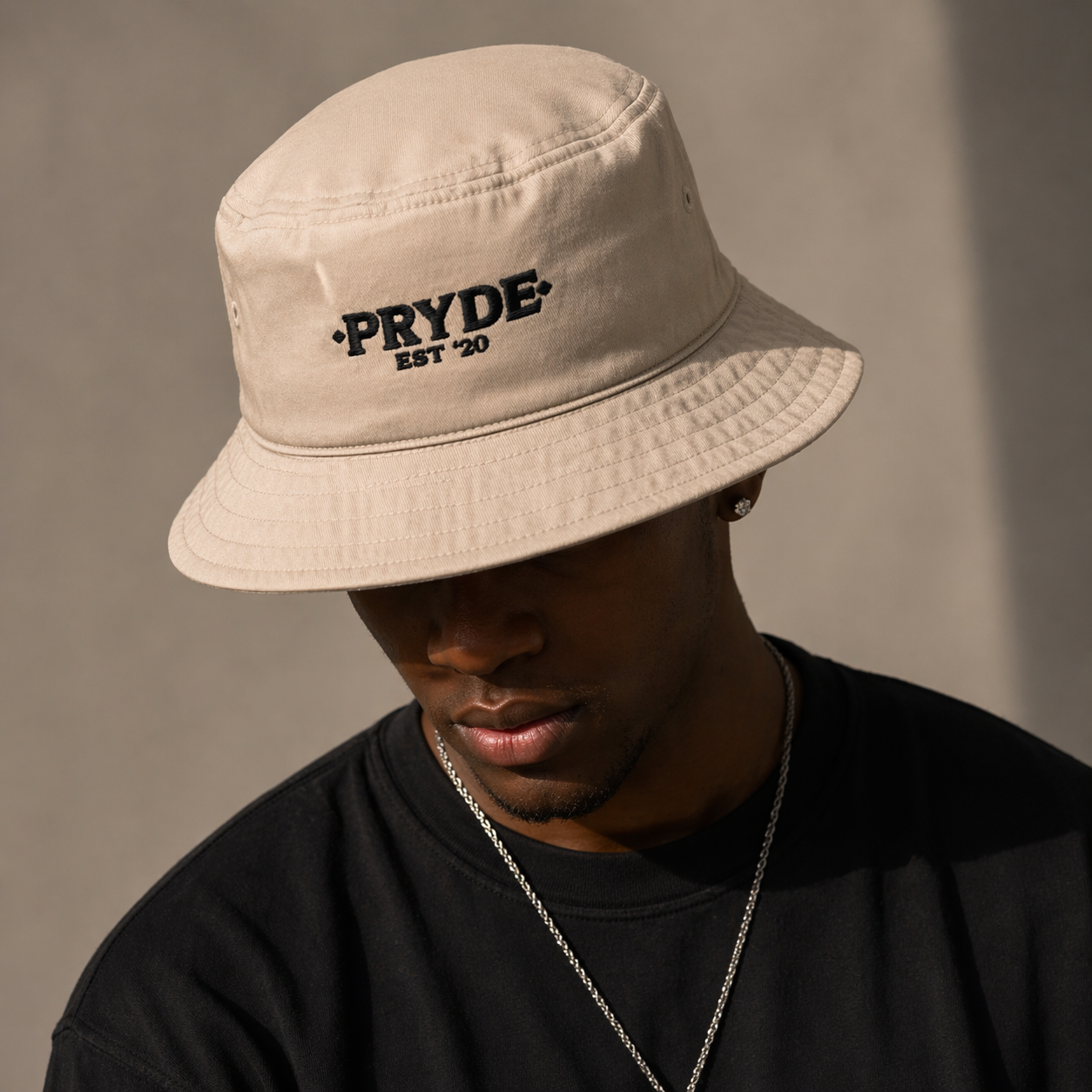 PRYDE Organic Cotton Bucket Hat