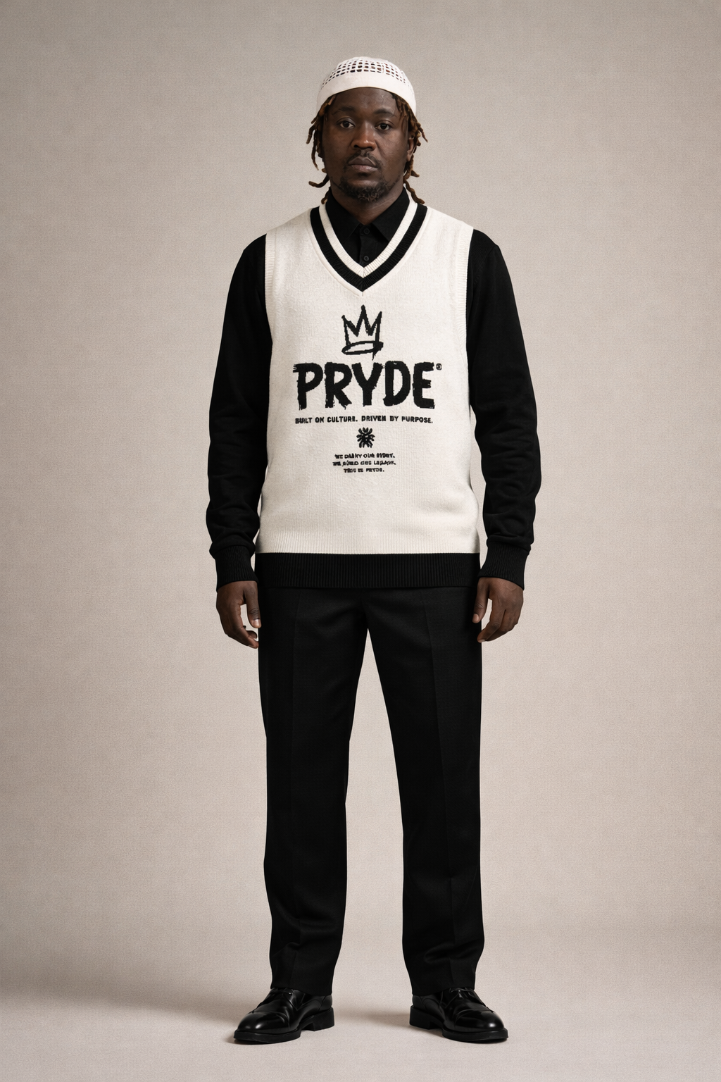 PRYDE Premium Knit V-neck vest