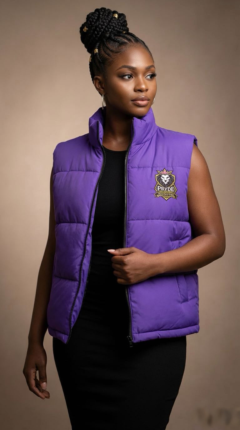 PRYDE Unisex Gilet Purple