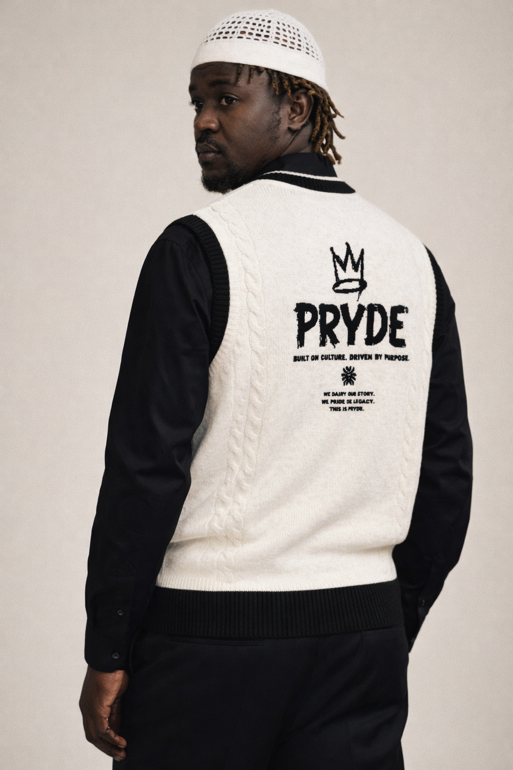 PRYDE Premium Knit V-neck vest