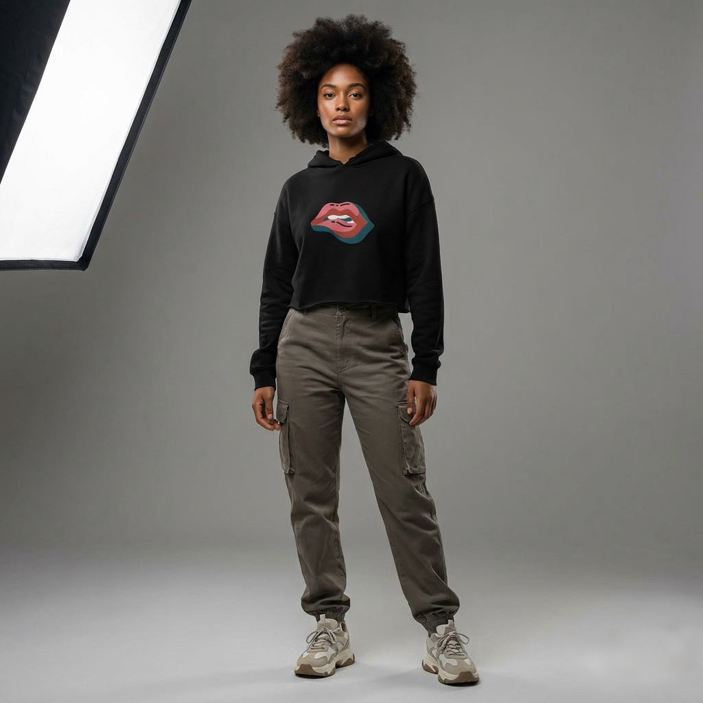 PRYDE  Premium Crop Hoodie - Oversized Streetwear