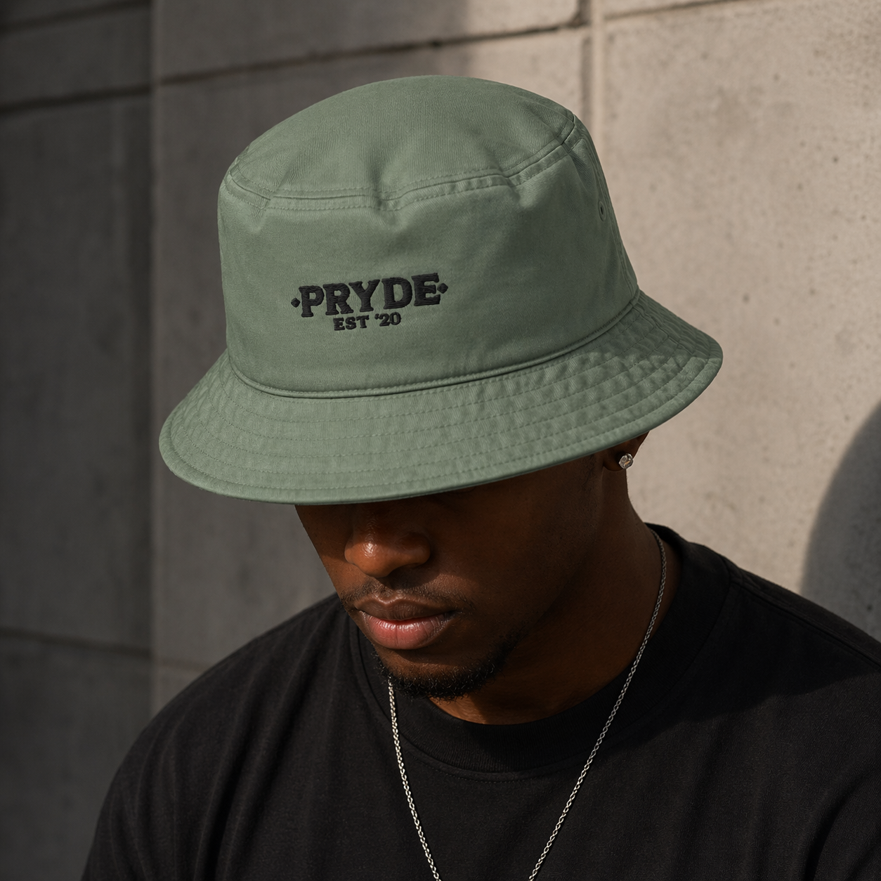 PRYDE Organic Cotton Bucket Hat