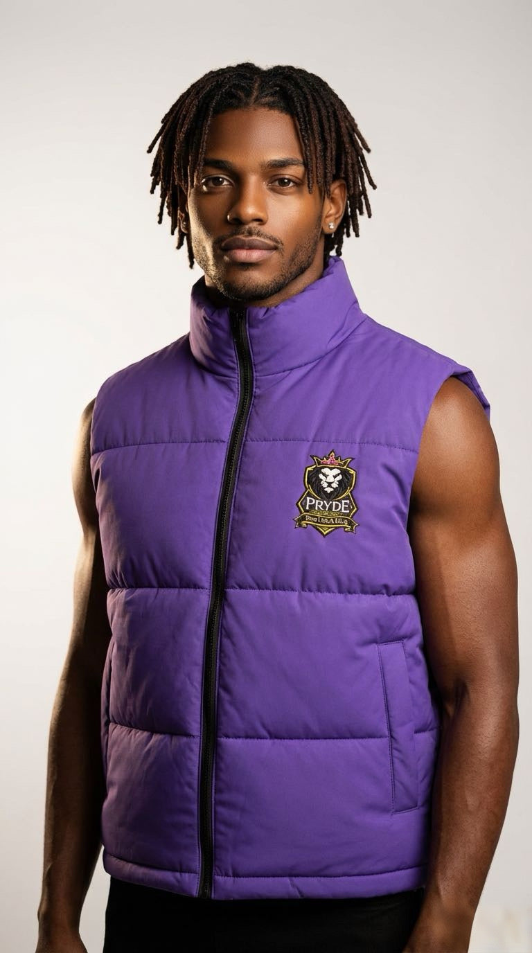 PRYDE Unisex Gilet Purple