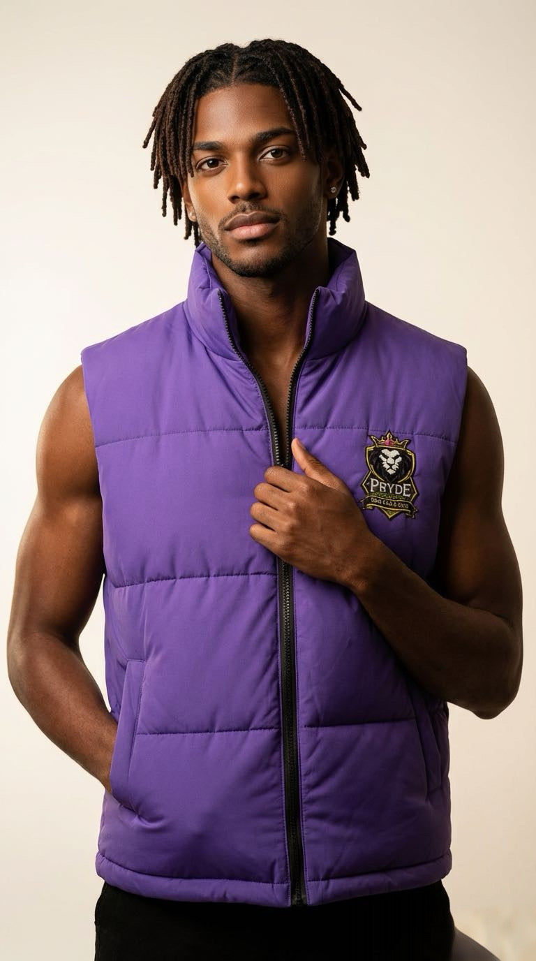 PRYDE Unisex Gilet Purple