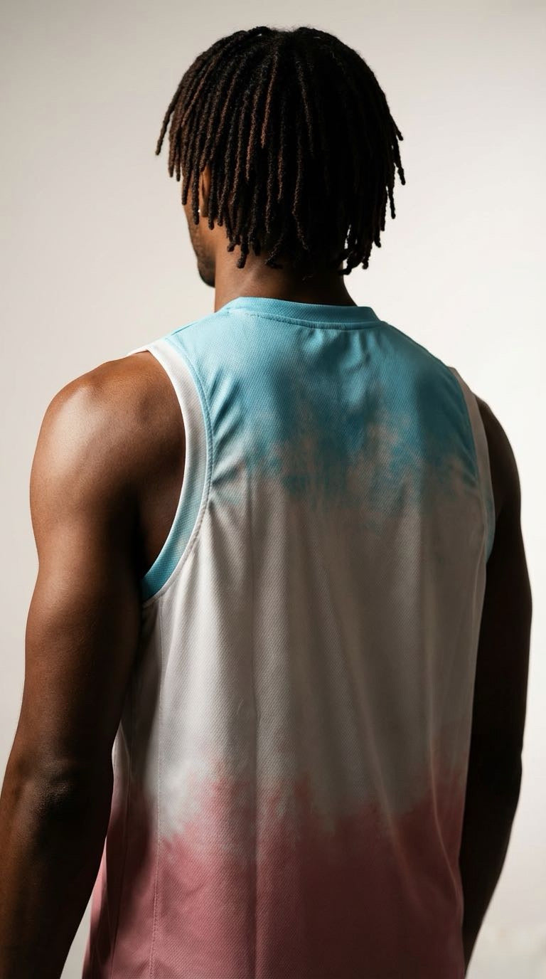 PRYDE Recycled unisex basketball jersey